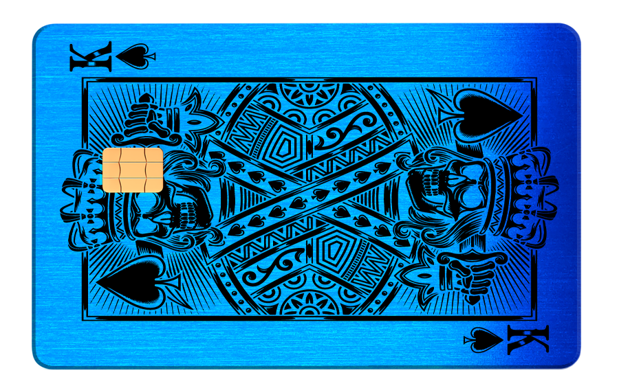 King of Spades Card