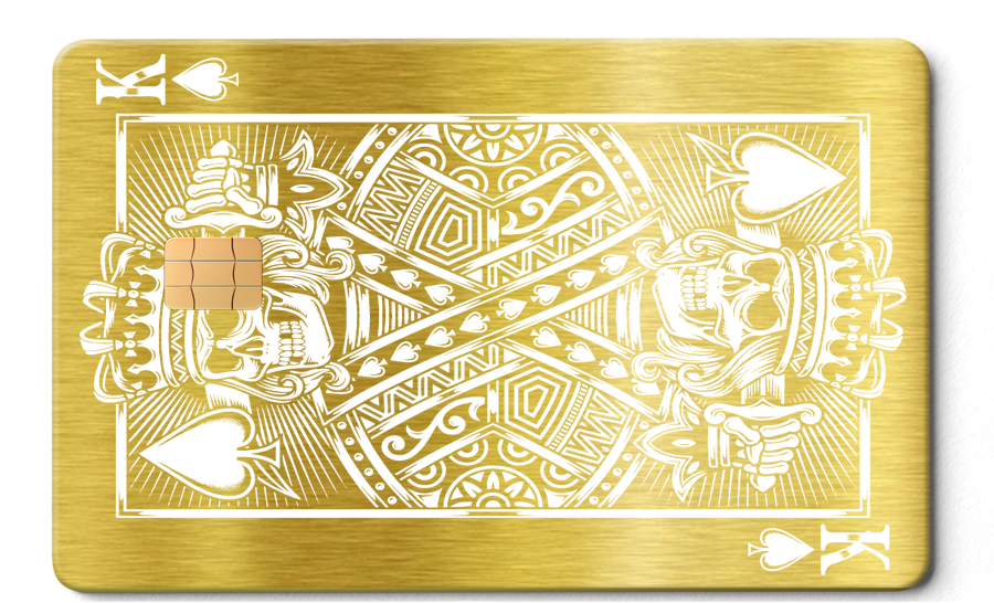 King of Spades Card