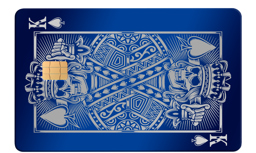 King of Spades Card