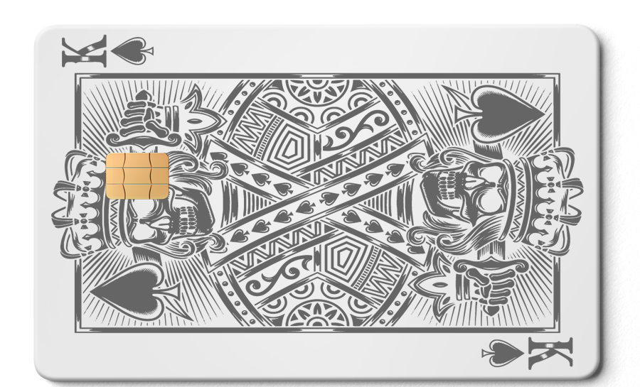 King of Spades Card