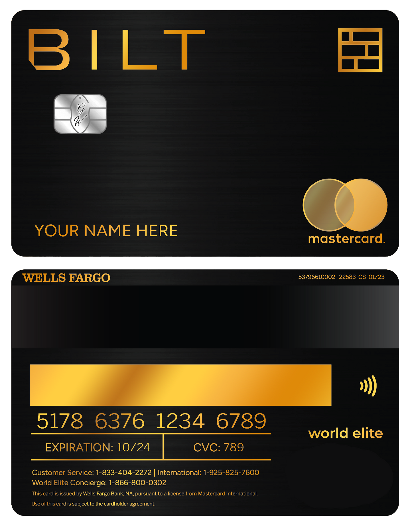 BILT card