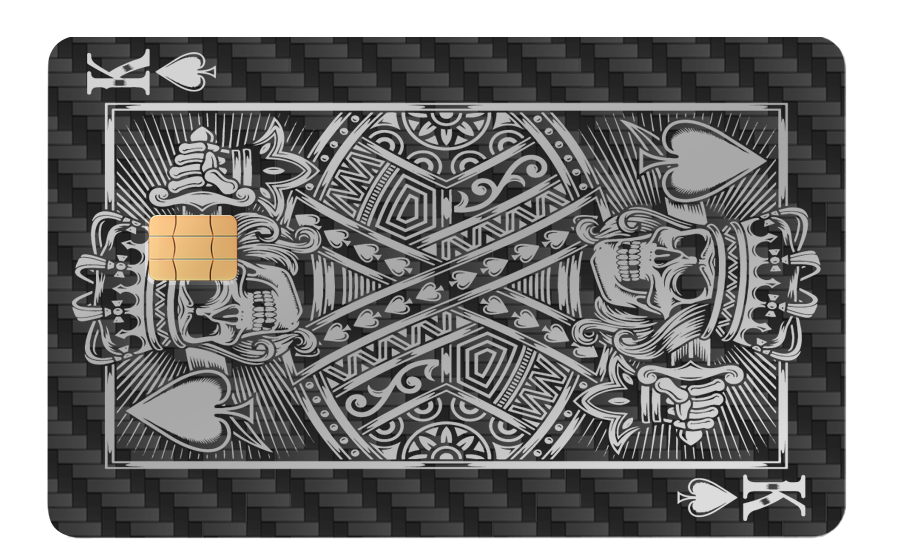King of Spades Card