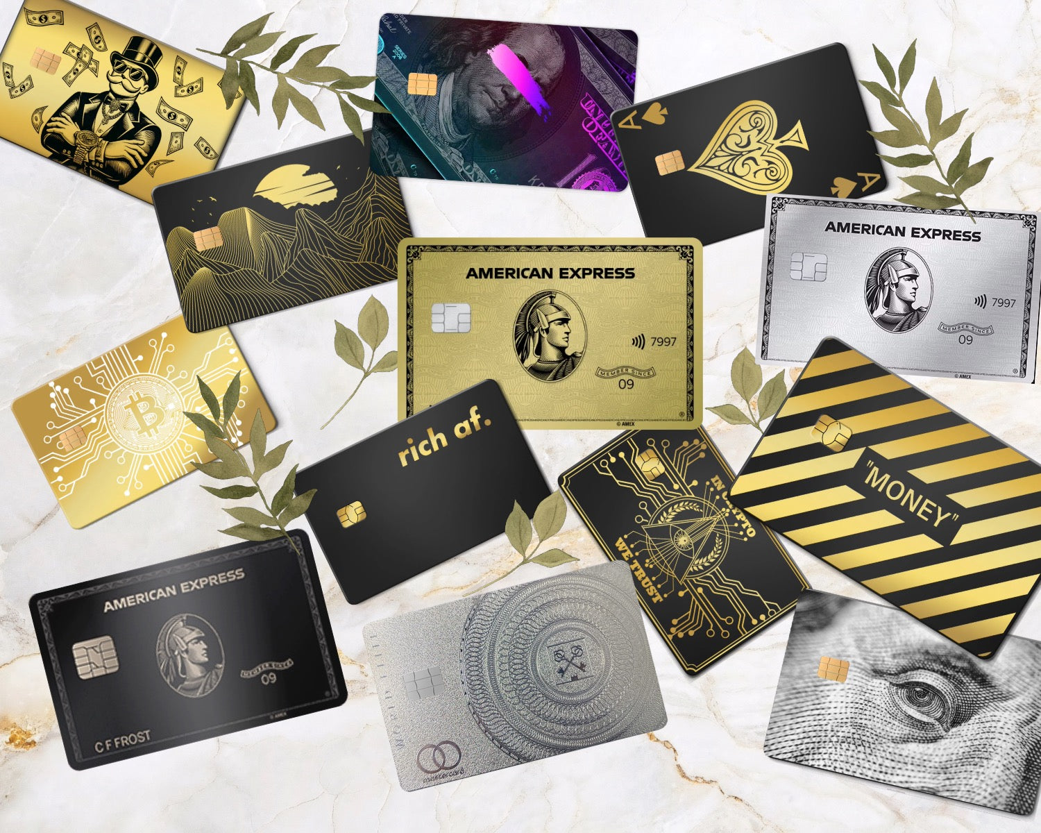 predesigned cards