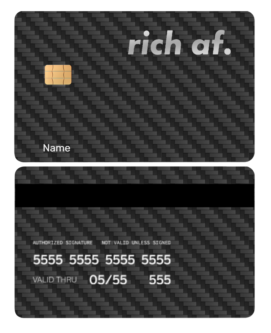 Rich af.