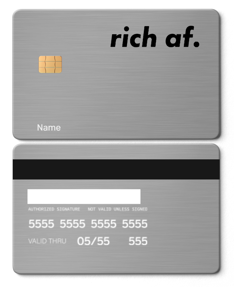 Rich af.