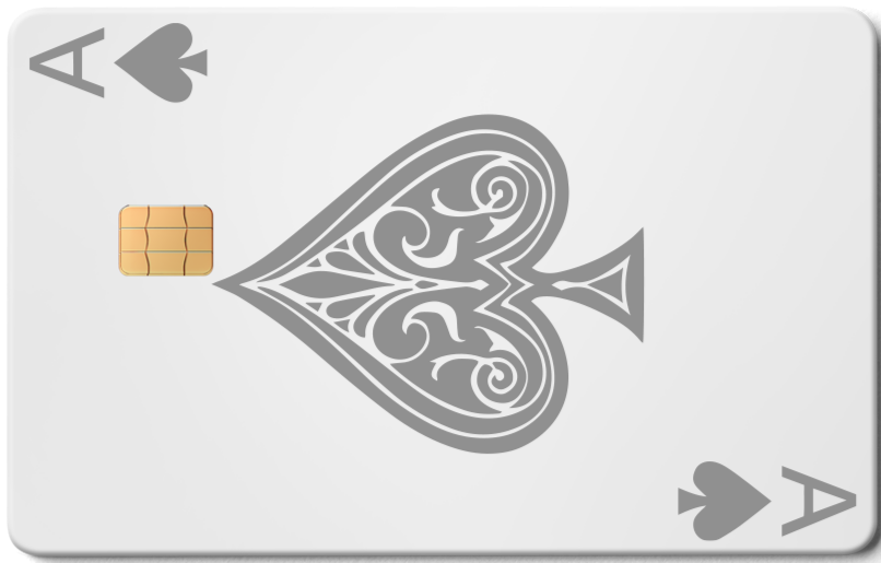 Ace of Spades Card