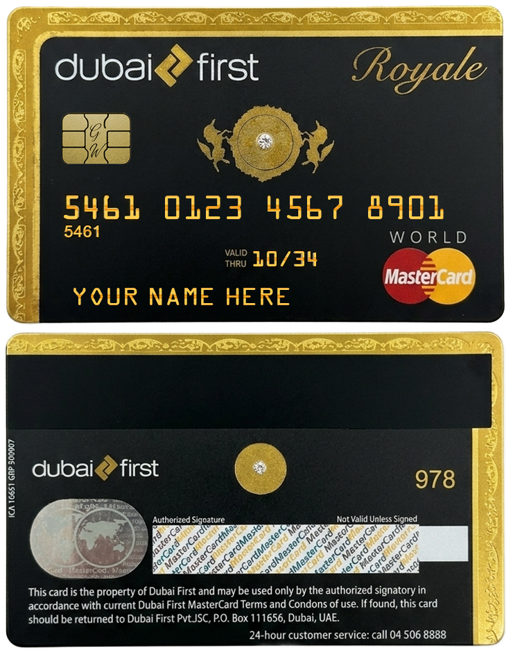 Dubai Royal Card