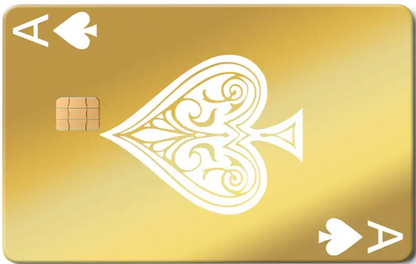 Elite Ace of Spades metal card with premium metal card craftsmanship for international collectors