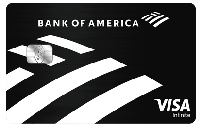 Bank of America metal card by Gold Wraps, premium stainless steel banking card