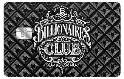 Premium Billionaires Club metal card crafted for high-net-worth individuals