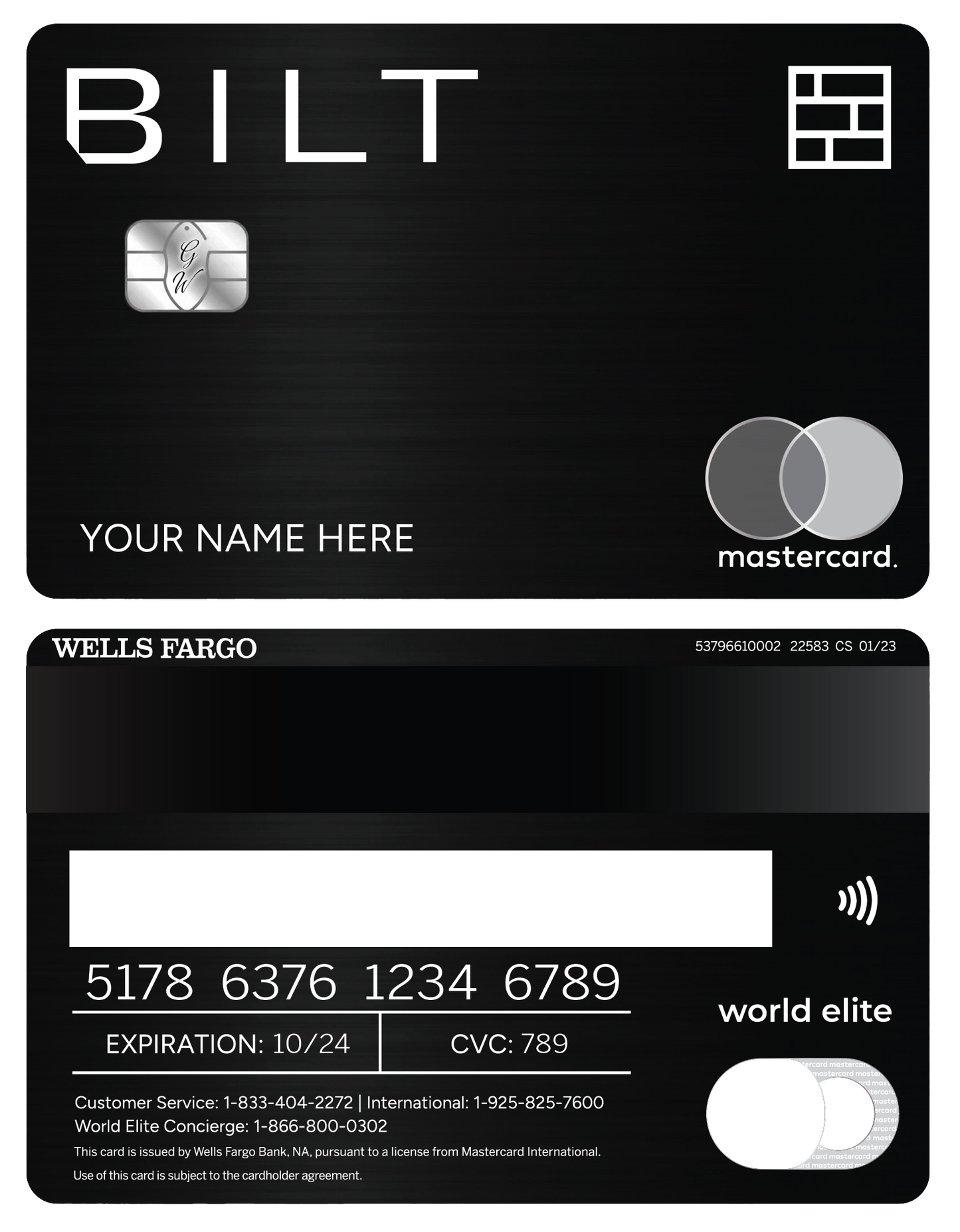 BILT card