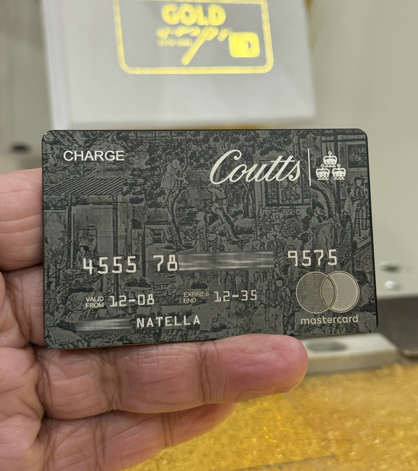 Coutts Silk Card