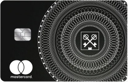 Goldman Lampe Black metal card by Gold Wraps, premium black stainless steel banking card