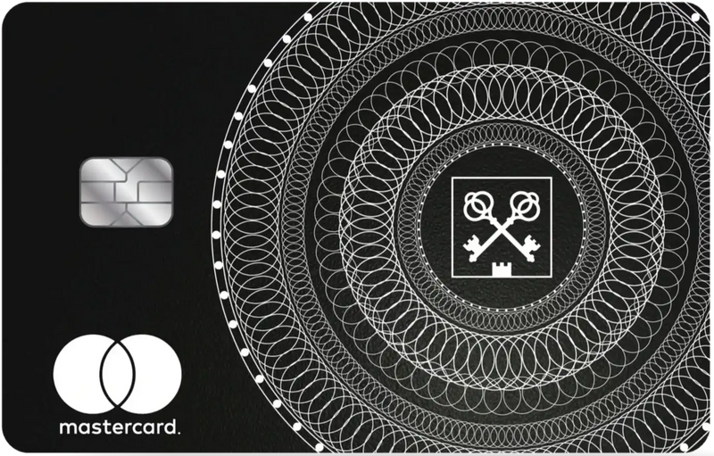 Goldman Lampe Black metal card by Gold Wraps, premium black stainless steel banking card