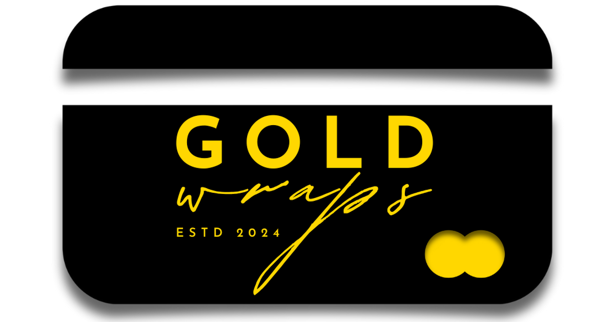 Pre-Designed Cards – Gold Wraps
