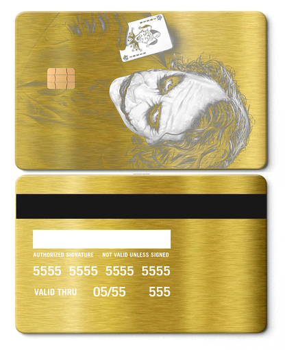 Exclusive luxury Joker metal cards showcased with premium engraving, elite custom metal cards worldwide