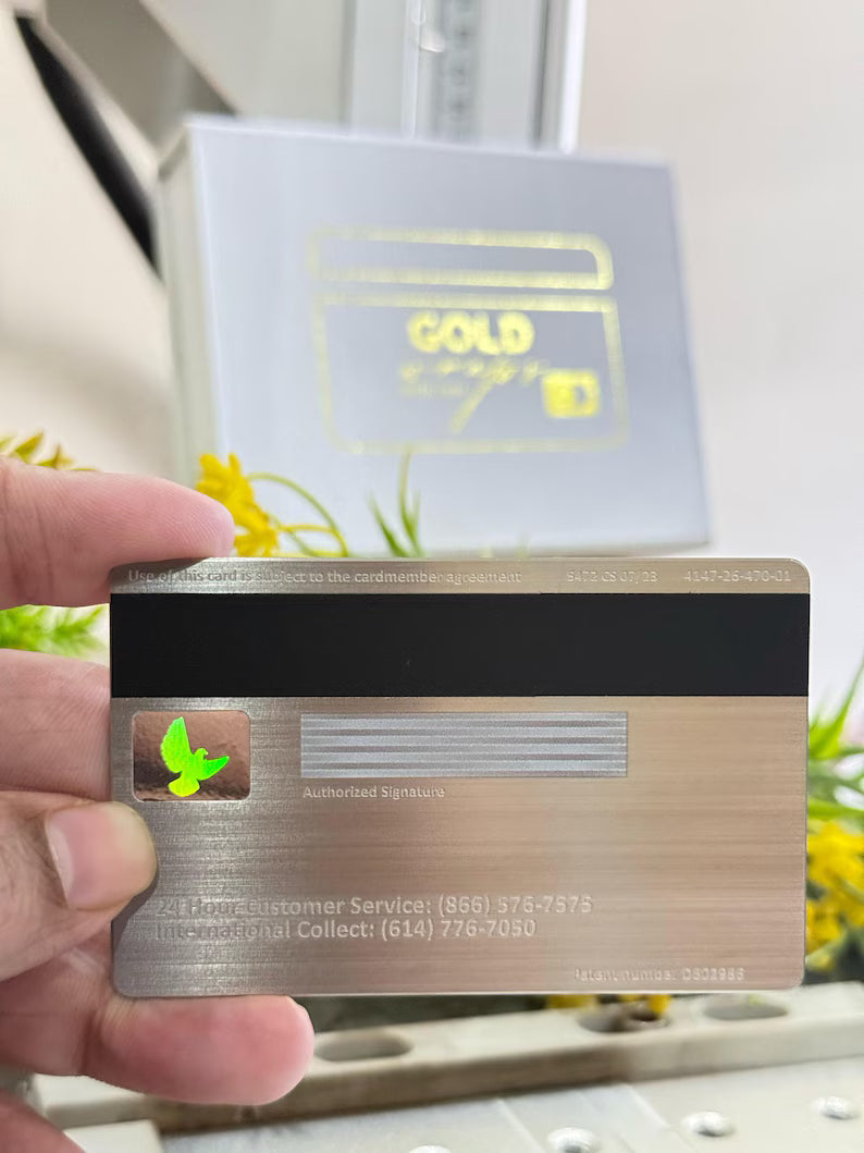 Exclusive JP Morgan Reserve metal card designed for premium banking clients