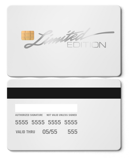 Exclusive Limited Edition metal cards with premium metal finish, high-end custom metal cards for global buyers