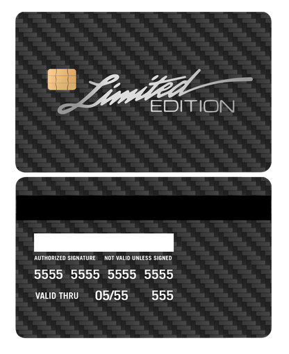 High-end personalized Limited Edition metal cards with precision engraving, luxury metal cards for collectors