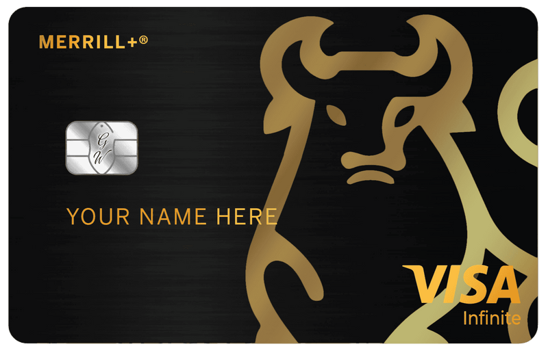 Merrill+ metal card by Gold Wraps, premium stainless steel wealth management card