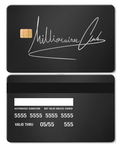 Luxury Millionaires Club metal cards featuring intricate engraving, elite custom metal cards for global markets