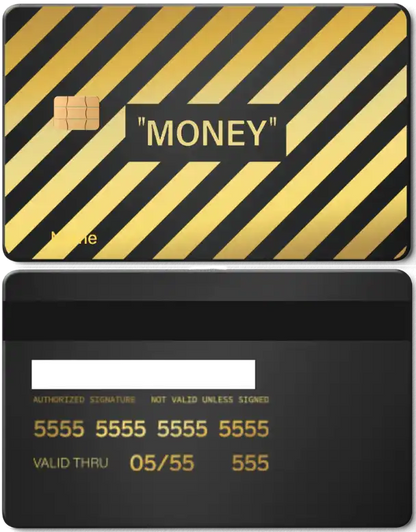 Exclusive Money metal card with sophisticated engraved artwork, premium custom metal card worldwide