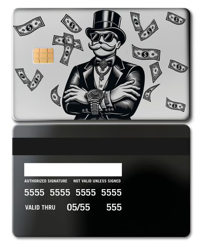Premium Monopoly Boss metal cards showcased with luxury craftsmanship, custom metal cards for global collectors