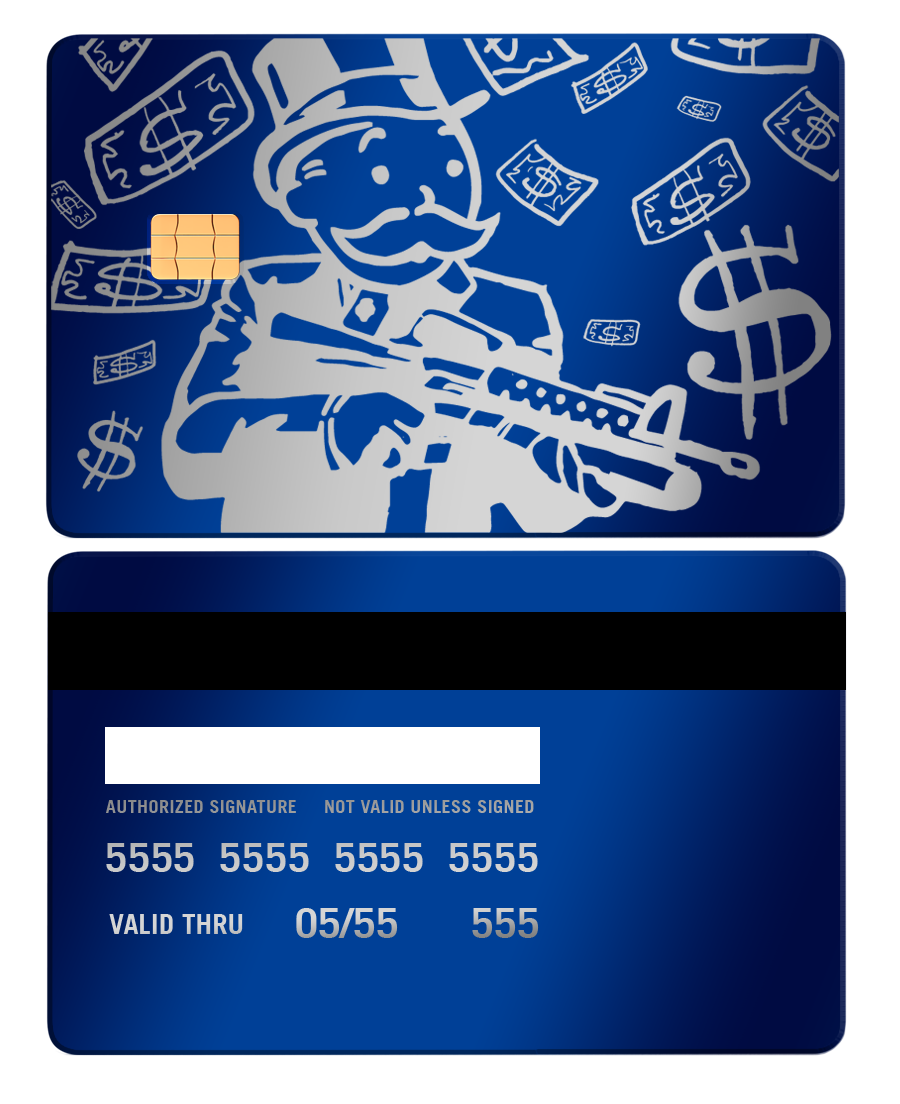 Premium Monopoly Man metal cards showcased with luxury craftsmanship, custom metal cards for global collectors