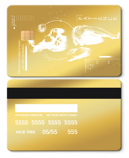 Ultra-premium Overpowered metal card with luxurious engraved design, elite custom metal card for global buyers