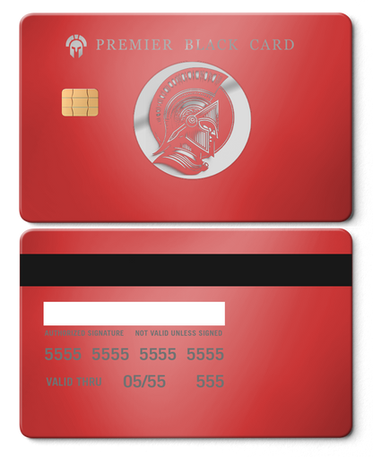 Exclusive luxury Premier Black metal card with premium engraving, elite custom metal card for international markets