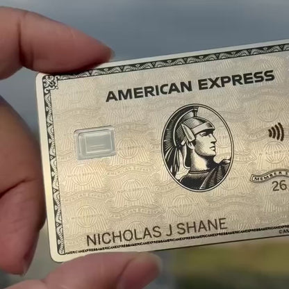 Platinum AMEX Metal Card