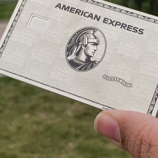 Video reel showcasing Platinum American Express metal card with premium craftsmanship, elegant luxury finish, and elite international appeal