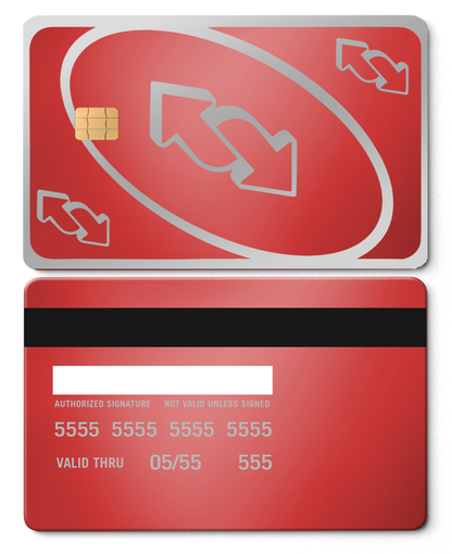Elite art design UNO Reverse metal card with luxury craftsmanship, high-end custom metal card for collectors